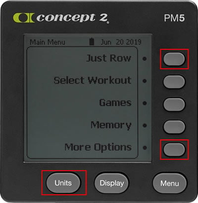 PM5 with Reset Buttons Highlighted