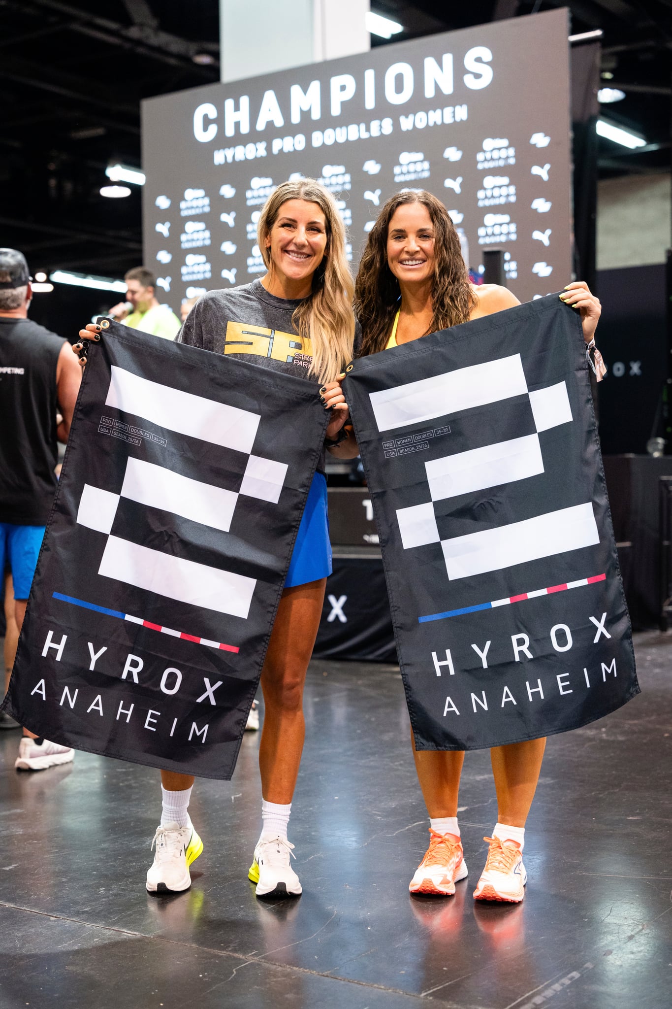 Molly Volmer and partner HYROX