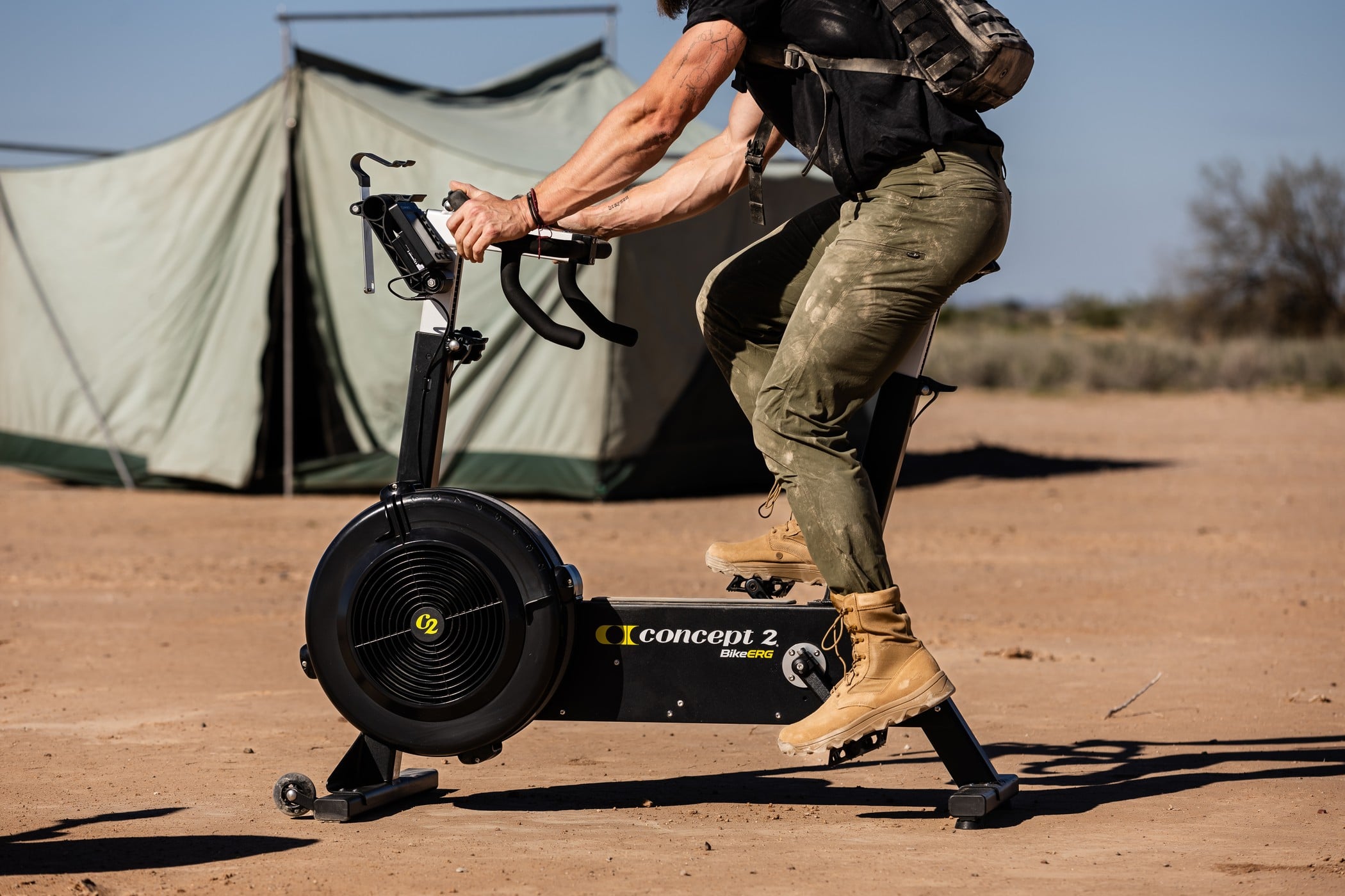 concept2 bikeerg military