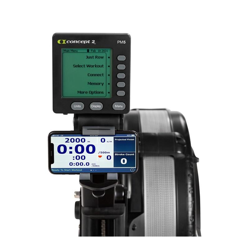 Device Holder on Model D PM5 with Phone