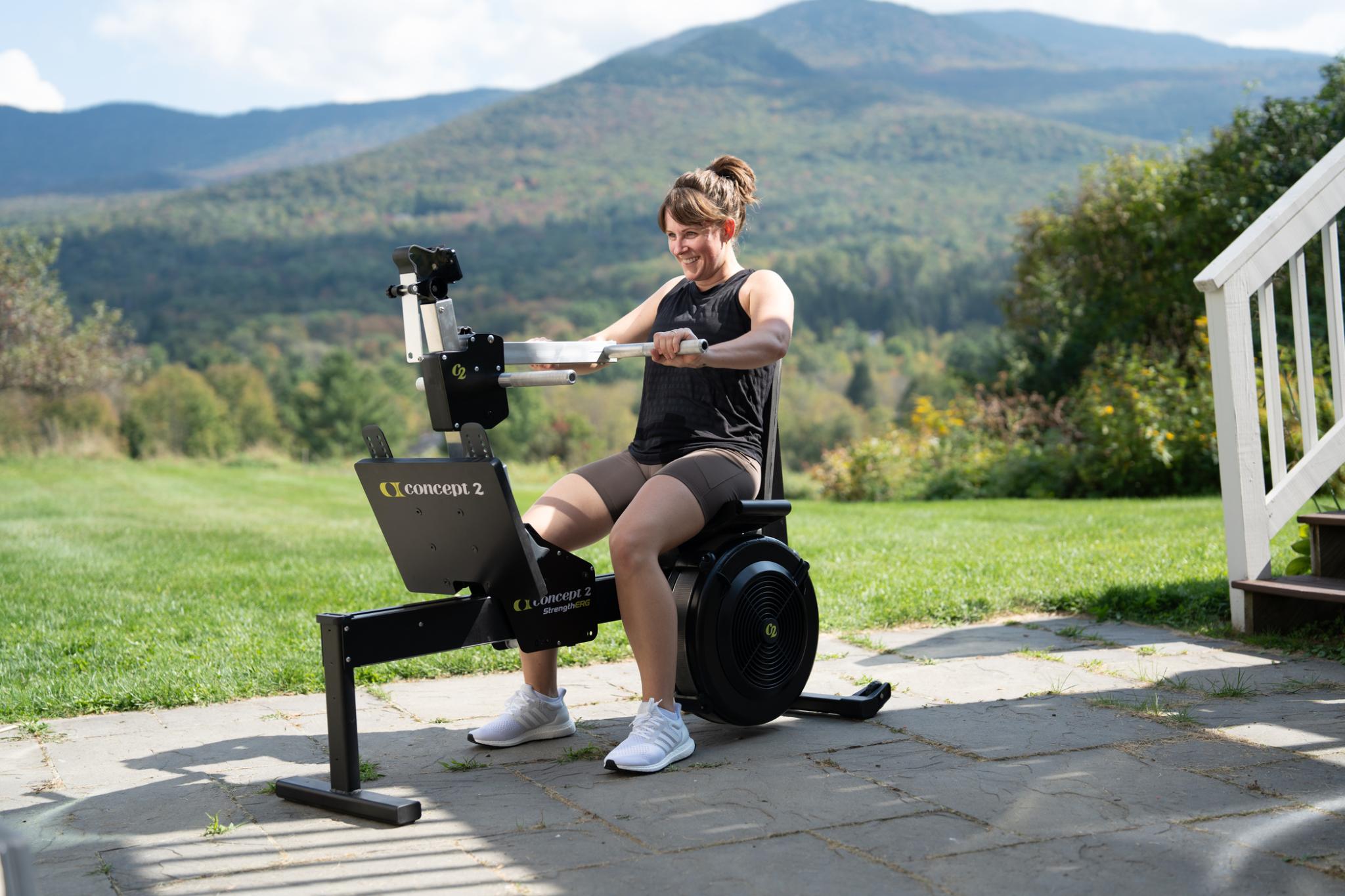 woman on strengtherg