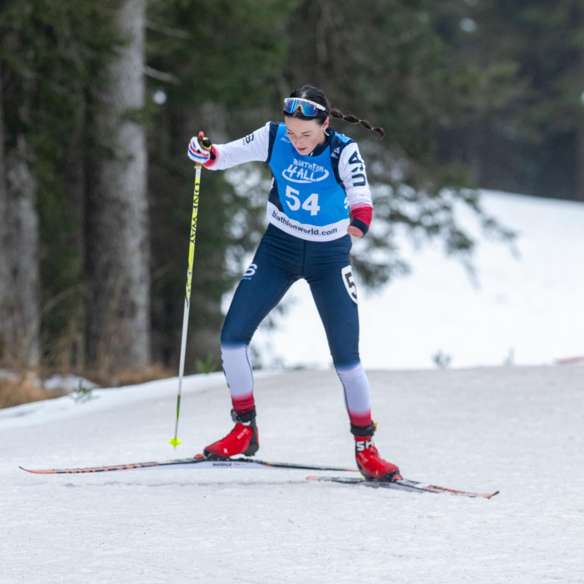 Dani Aravich Skiing