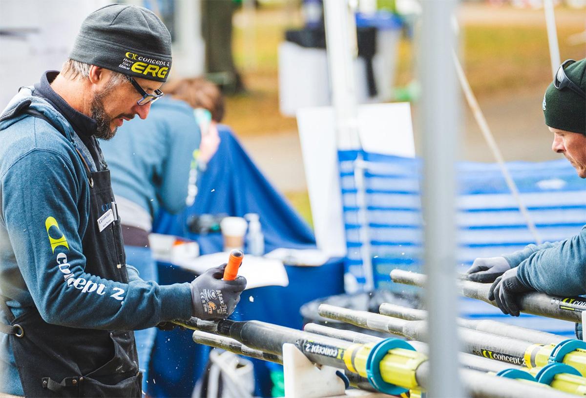 Head of the Charles Oar Repair