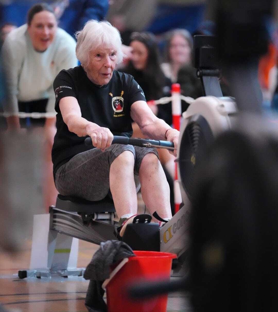Val Coleman Competing
