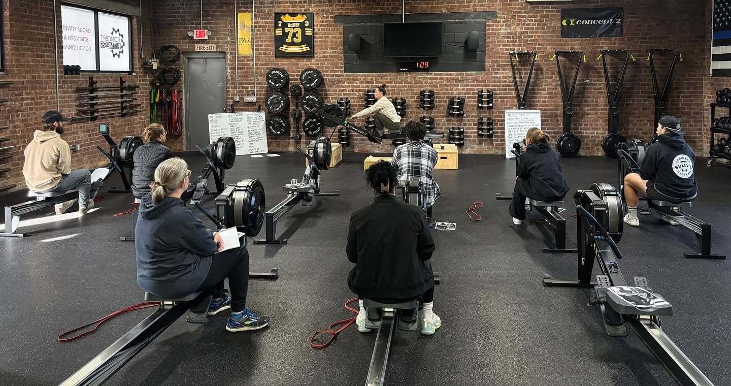 Concept Fitness Teaching Row Classes